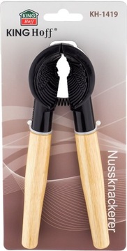 СТАЛЬНОЙ ЩЕЛКУНЧИК, ДЕРЕВЯННЫЕ РУЧКИ KINGHOFF