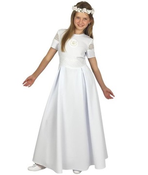 Платье - причастие альб для девочки - размер 152.