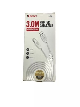 KABEL DO DRUKARKI 3M HD-06 X-START