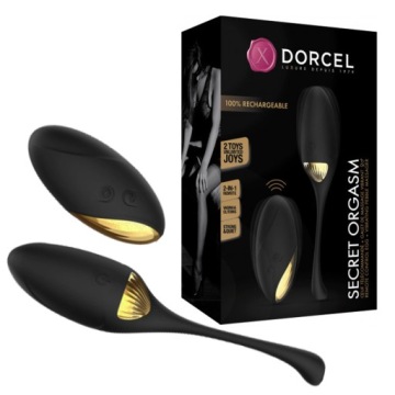 Вибрирующее яйцо пилота Dorcel, секретный оргазм 10 режимов
