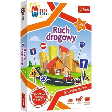 Trefl Ruch Drogowy MISTRZ WIEDZY gra edukacyjna