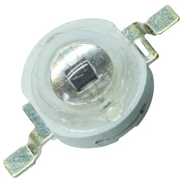 DIODA power LED 1W czerwona DEEP RED 660nm 35mil powerLED głęboka czerwień