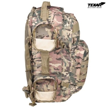 РЮКЗАК Texar GRIZZLY 65л в стиле милитари 2в1 MC Cam