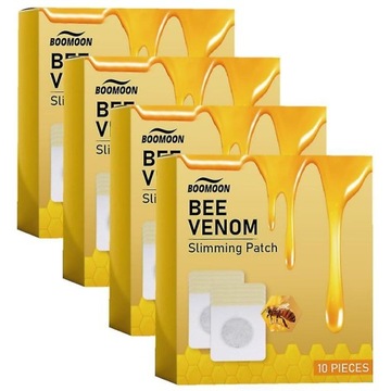 40pcs Bee Venom Patches, Bee Venom Slimming Patches, Bee Venom Lymphatic Dr