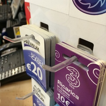 Крючок пластиковый универсальный универсальный, 1 шт., 50 мм.