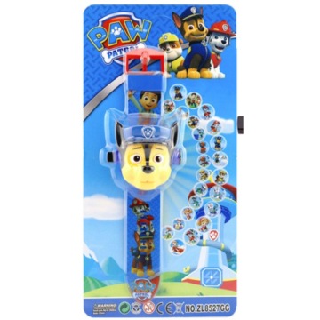 3D ЧАСЫ PAW PATROL С ПРОЕКТОРОМ CHASE ОТОБРАЖАЮТ ИЗОБРАЖЕНИЕ ФИГУРЫ