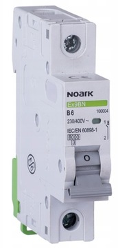 Wyłącznik nadprądowy B10 1P Noark Ex9BN