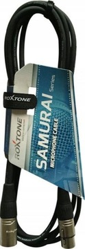 ROXTONE SMXX200L3 kabel mikrofonowy XLR/XLR (3m)