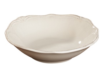 MANUFAKTURA CHODZIESKA ROMAN ECRU Salaterka 22 cm