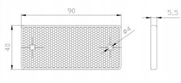 Комплект ламп для освещения прицепа + отражатели 7-контактные