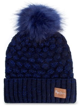 Pepe Jeans czapka Becky Hat granatowy OS Kolor granatowy Rozmiar4 OS