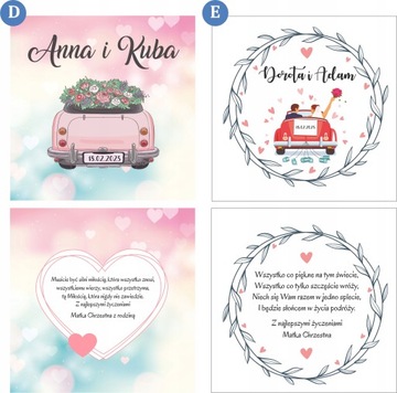 Pudełko na PIENIĄDZE prezent na ŚLUB WESELE