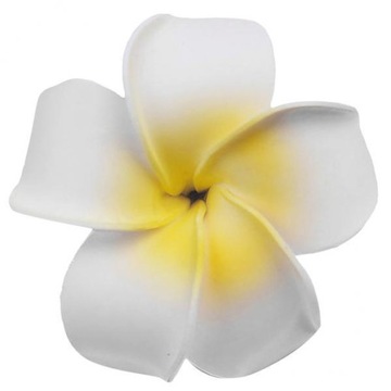 Nakrycia głowy Plumeria Flower Hairclip Pianka