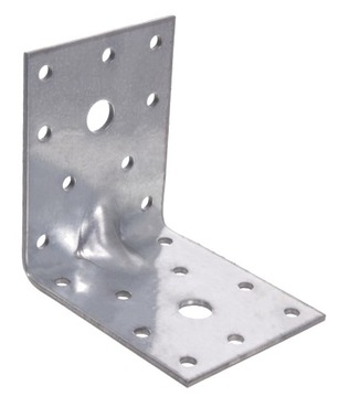 ŁĄCZNIK KĄTOWNIK WZMACNIANY 75x75x60x2,5mm 50szt CIESIELSKI BUDOWLANY
