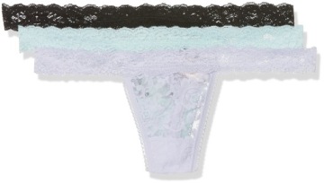 M4791 DAMSKIE KORONKOWE STRINGI SYLVIE 3-PAK XS-M