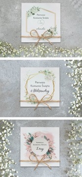 Приглашения к Первому Причастию + КОНВЕРТ