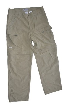 COLUMBIA TITANIUM SPODNIE 2W1 7 KIESZENI 34 MENS