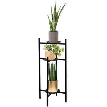 Kwietnik metalowy loft TRETORRI RUSTIC stojak na kwiaty