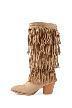 KOZAKI DAMSKIE ZAMSZOWE CAMEL 38 RAND BE JH354
