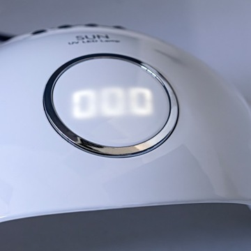 Lampa 48W dual LED UV do hybrydy żelu SUN Ellegant
