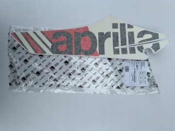 Наклейка с эмблемой Aprilia SX RX левая передняя сторона ОРИГИНАЛ