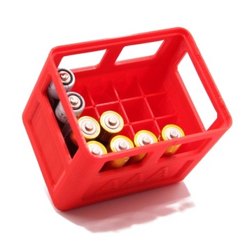 Модульный органайзер для батарейного отсека с замком - ААА