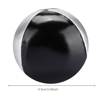 3 шт. серебристо-черная искусственная кожа для развлечений в