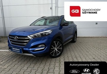 Hyundai Tucson III SUV 1.7 CRDi 141KM 2018 Hyundai Tucson 1.7 CRDI BlueDrive 141 KM GO PLUS Salon PL Automat 1.7
