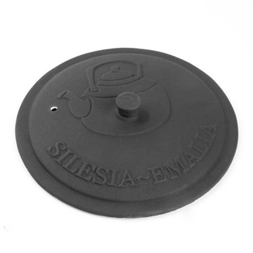 Эмалированная чугунная кастрюля SILESIA EMALIA 8л.