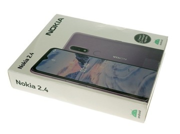 Pudełko NOKIA 2.4 TA-1270 CHARCOAL GREY 32GB ORYG
