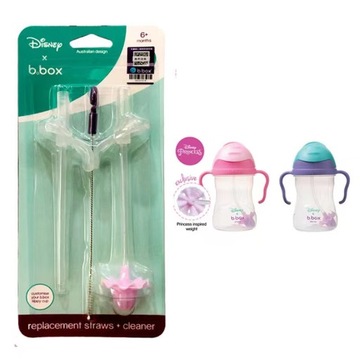 B.BOX BB00525 силиконовые соломинки (6 шт.)