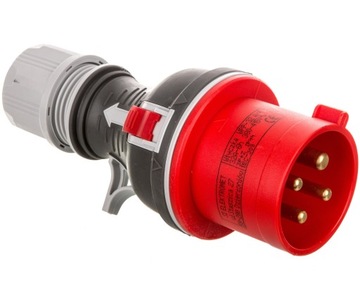 ELEKTROMET WTYCZKA PRZENOŚNA PROSTA 32A 4P WPP-32/4