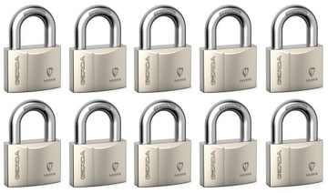GERDA SECURE 10 KŁÓDKI SYSTEM JEDNEGO KLUCZA 40