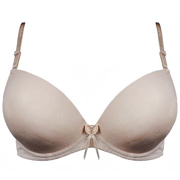 Intimidao biustonosz push up róże 80B