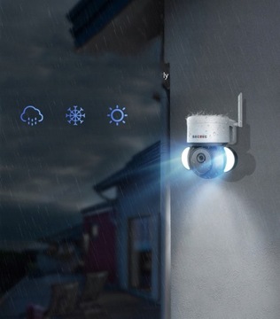 НАРУЖНАЯ IP-КАМЕРА МОНИТОРИНГА WiFi 5Mpx HD TUYA