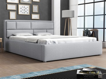 ŁÓŻKO 2 osobowe SIGO 180x200 pojemnik i stelaż