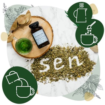 Набор «Чай для хорошего сна» Шариковое эфирное масло для мыслей Hebda