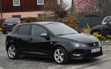 Seat Ibiza IV Hatchback 5d Facelifting 1.2 TSI 105KM 2014 Seat Ibiza 1.2TSI FR 2014 Klimatronik Nowy Rozrzad Grzane Fotele Sprowadzo