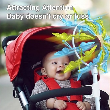 3D Красочная вращающаяся ветряная мельница Ручная вертушка с плавным ветром Подсолнух