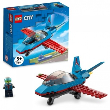 LEGO CITY 60323 Трюки на самолете 5+
