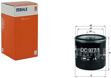 KNECHT FILTR OLEJU OC 977/1