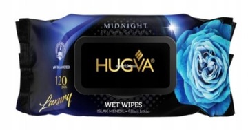 CHUSTECZKI Luxury perfumowane nawilżane MID NIGHT 120 szt. HUGVA