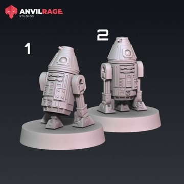 R4 droid model pasuje do gry StarWars Legion 1