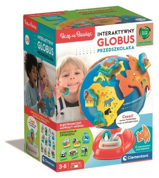 MÓJ PIERWSZY GLOBUS PRZEDSZKOLAKA INTERAKTYWNY CLE