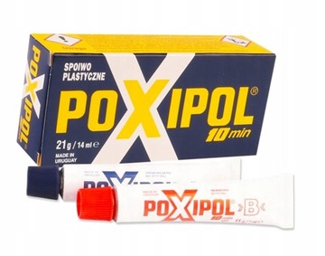 POXIPOL - klej dwuskładnikowy metaliczny 21g/ 14ml
