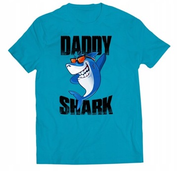 KOSZULKA NA DZIEŃ TATY OJCIEC REKIN DADDY SHARK XL