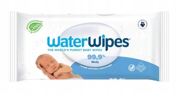 Салфетки WaterWipes BIO 9х60 шт + бесплатно 60 шт.