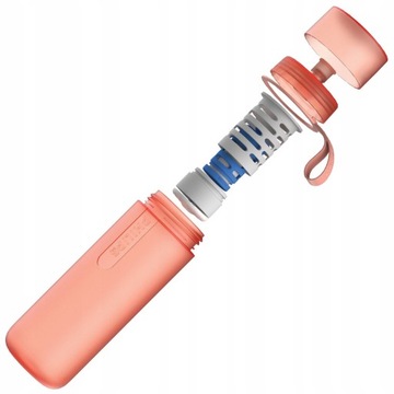 БУТЫЛКА ДЛЯ ФИЛЬТРА PHILIPS GoZero 0,59 Л КРАСНАЯ AWP2712RDO/10 С ФИЛЬТРОМ