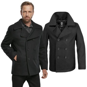 Kurtka BRANDIT Pea Coat Bosmanka black S