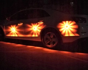SAMOCHODOWA LAMPA AWARYJNA LED OSTRZEGAWCZA LED